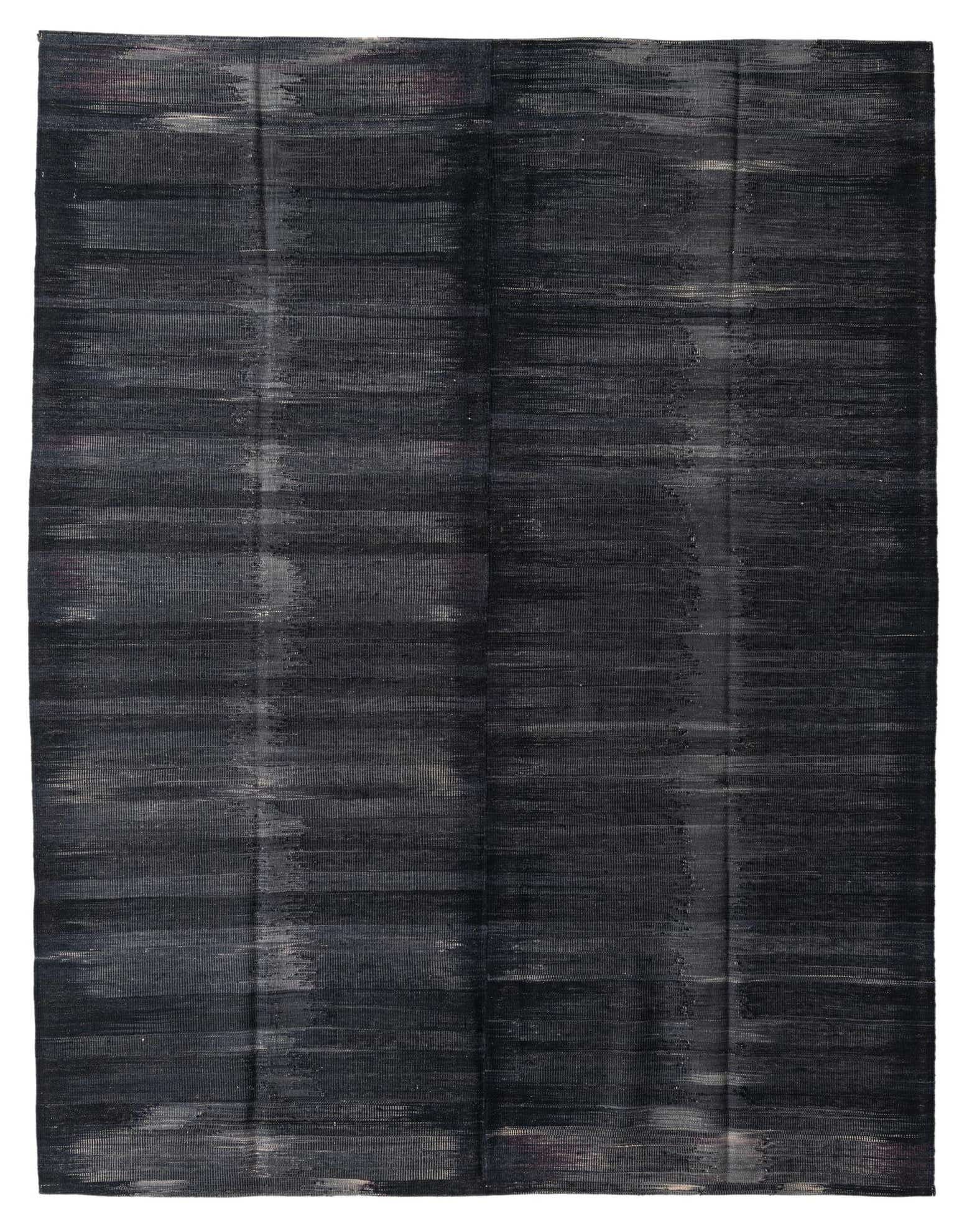 7' 2 x 9' 2 Hand Woven Kilim Modern Wool Rug