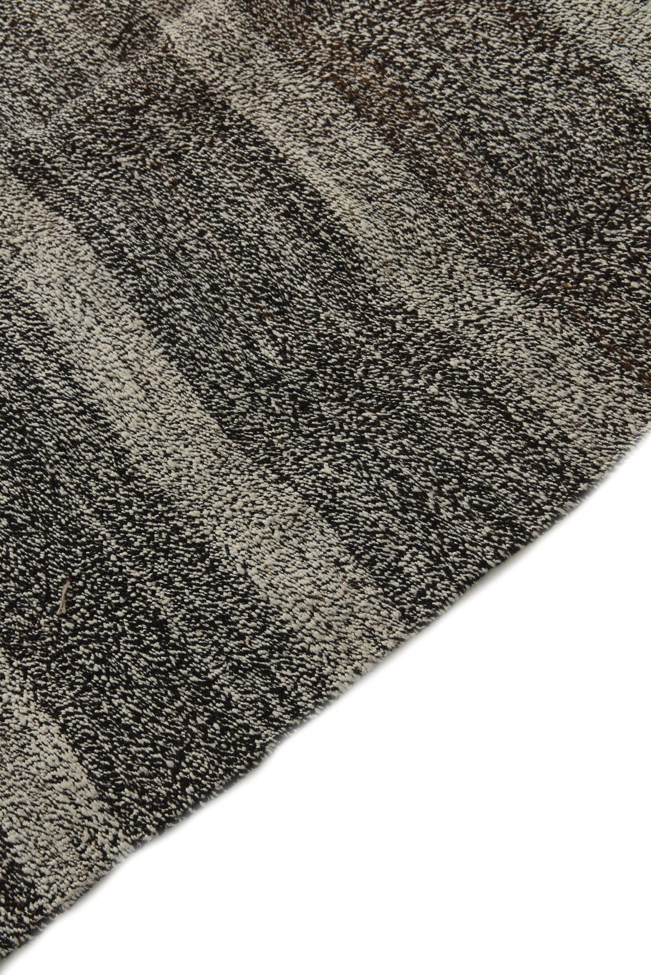 8' 6 x 9' 5 Hand Woven Kilim Modern Wool Rug