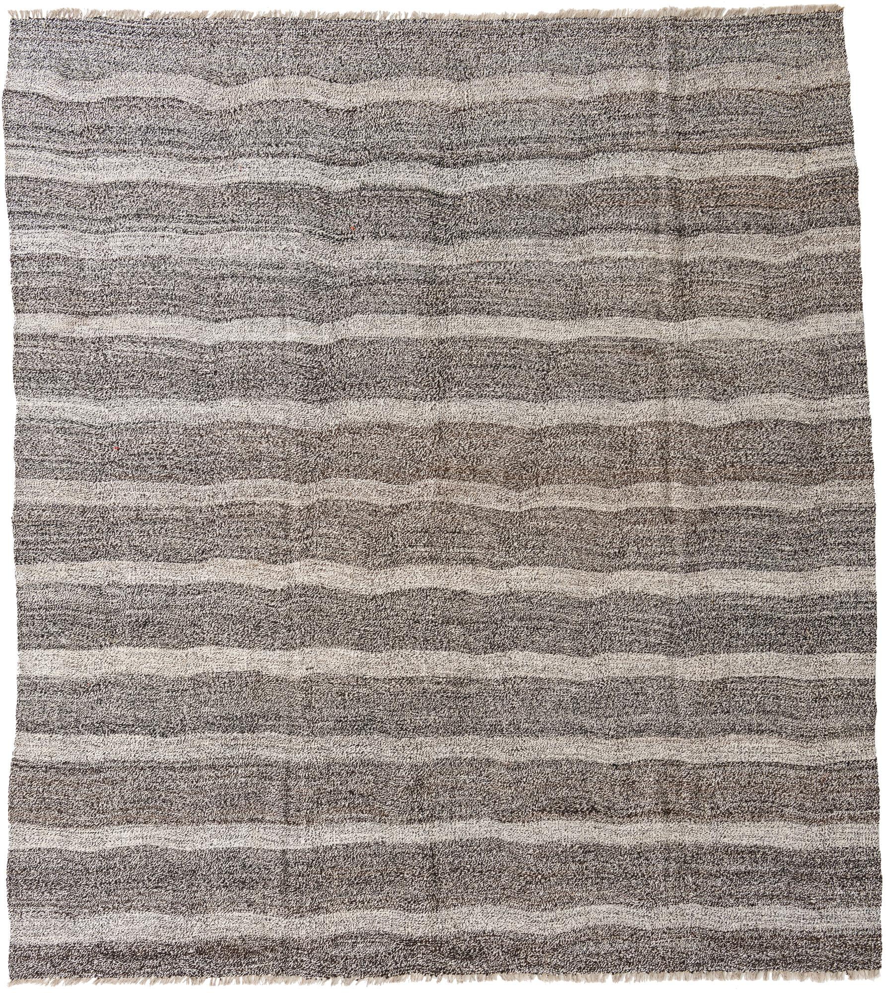 8' 6 x 9' 5 Hand Woven Kilim Modern Wool Rug