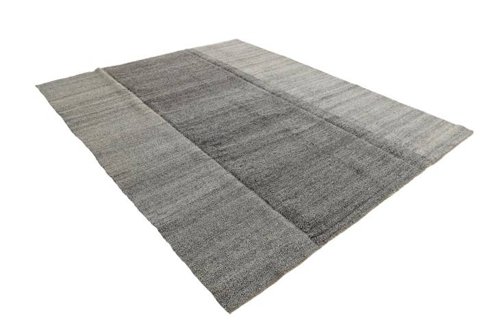 Detail image of 9' 1 x 11' 3 Hand Woven Kilim Modern Wool Rug