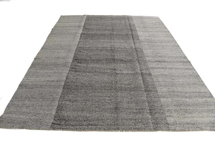 9' 1 x 11' 3 Hand Woven Kilim Modern Wool Rug