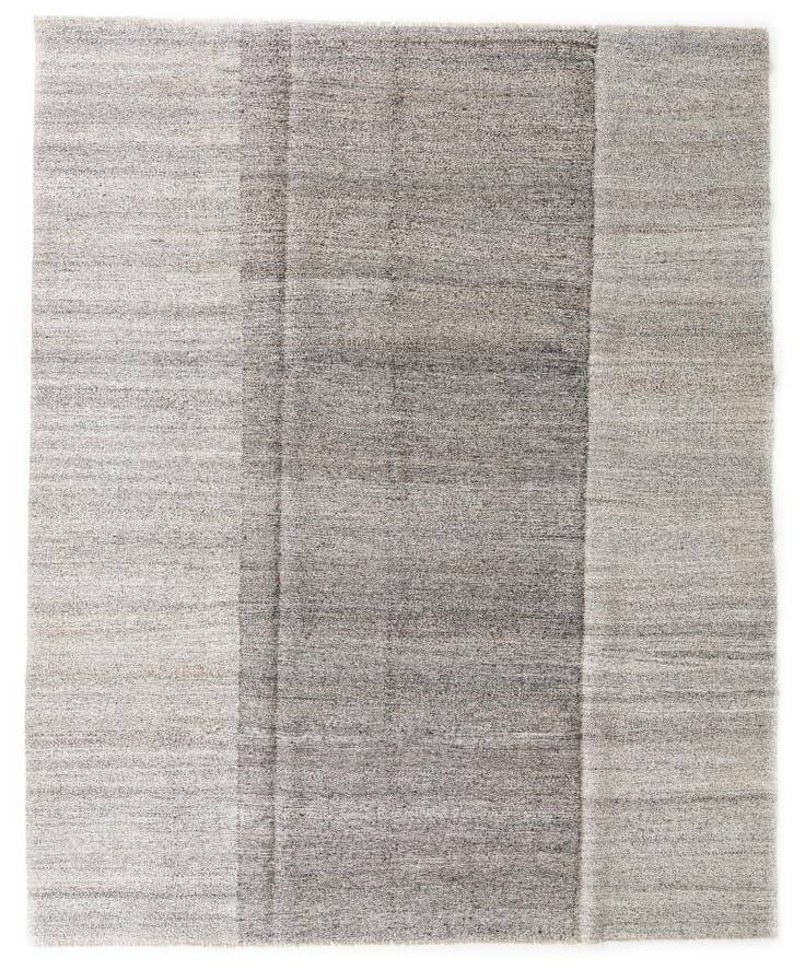 Detail image of 9' 1 x 11' 3 Hand Woven Kilim Modern Wool Rug