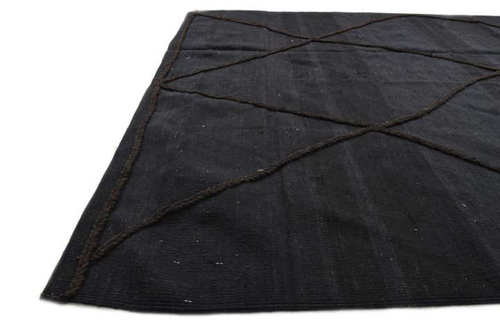 5' 8 x 7' 10 Hand Woven Kilim Modern Wool Rug