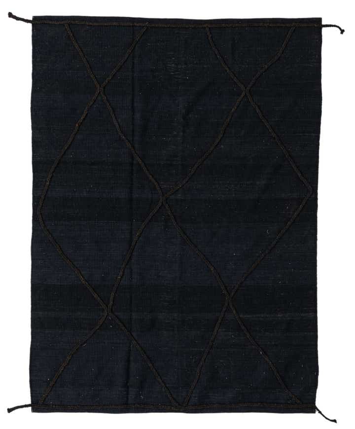 5' 8 x 7' 10 Hand Woven Kilim Modern Wool Rug