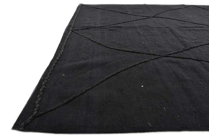 7' x 9' 10 Hand Woven Kilim Modern Wool Rug