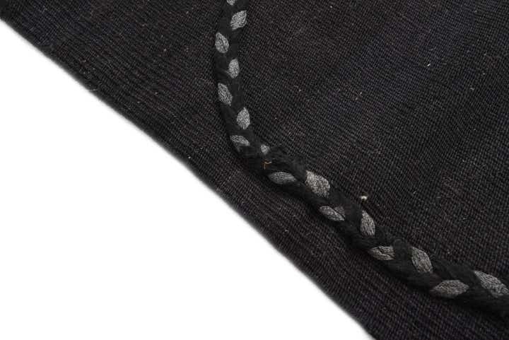 3' 4 x 4' 9 Hand Woven Kilim Modern Wool Rug