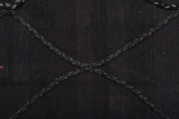 3' 4 x 4' 9 Hand Woven Kilim Modern Wool Rug