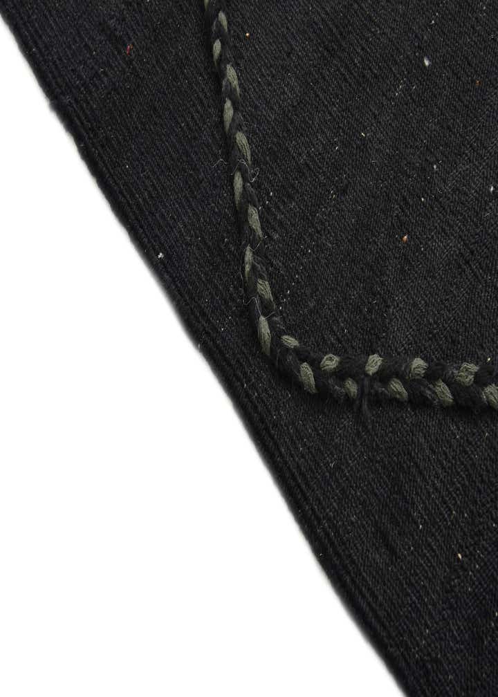 3' 7 x 5' 2 Hand Woven Kilim Modern Wool Rug