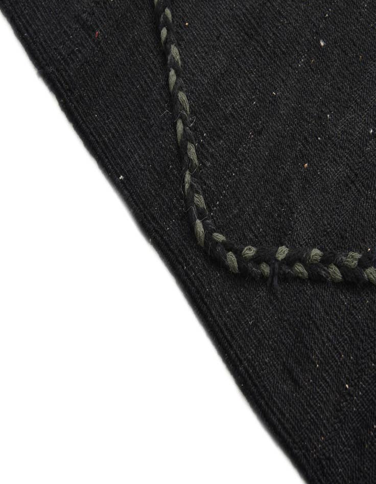 Detail image of 3' 7 x 5' 2  Hand Woven Kilim Modern Wool Rug