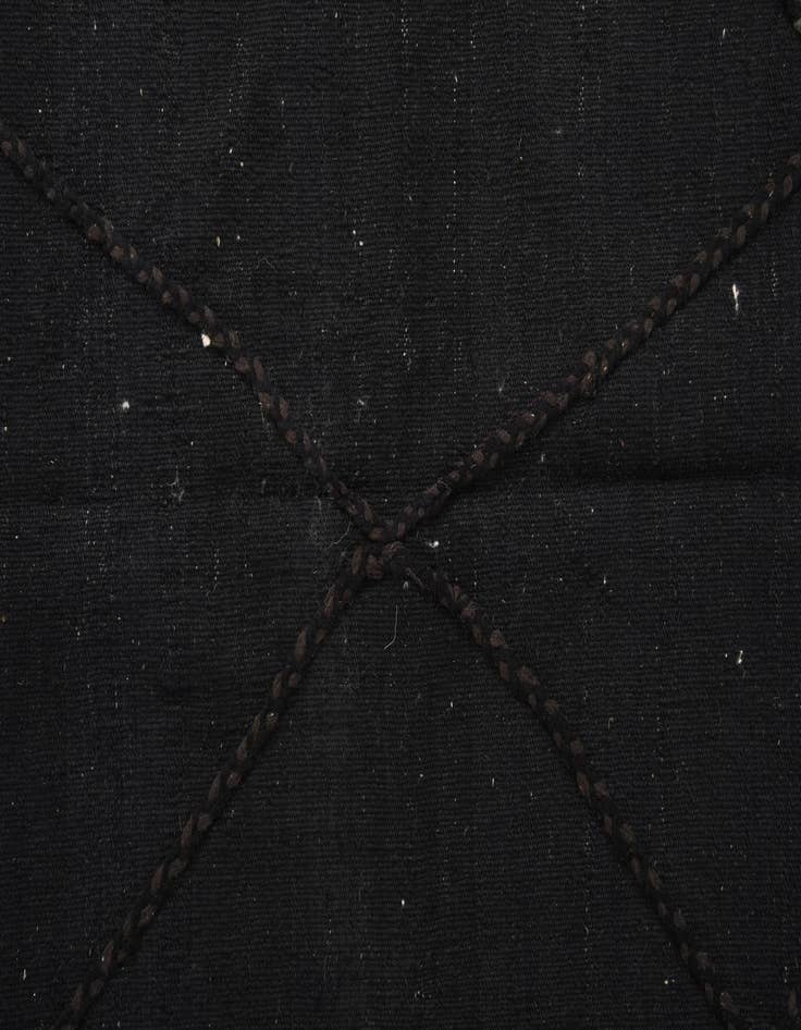 Detail image of 3' 7 x 5' 2  Hand Woven Kilim Modern Wool Rug