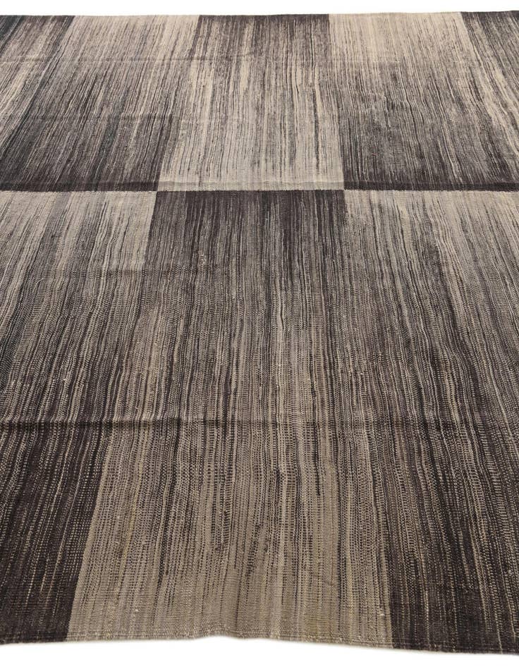 Detail image of 8' 9 x 11' 5  Hand Woven Kilim Modern Wool Rug