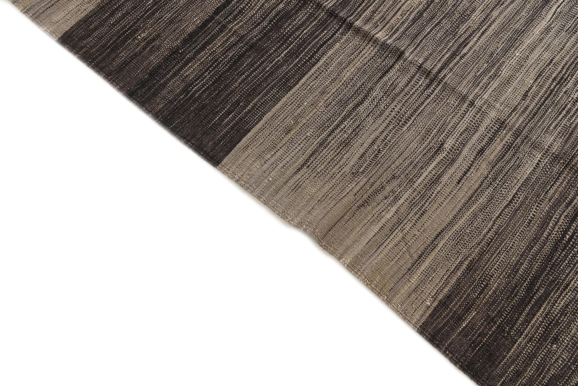 8' 9 x 11' 5 Hand Woven Kilim Modern Wool Rug