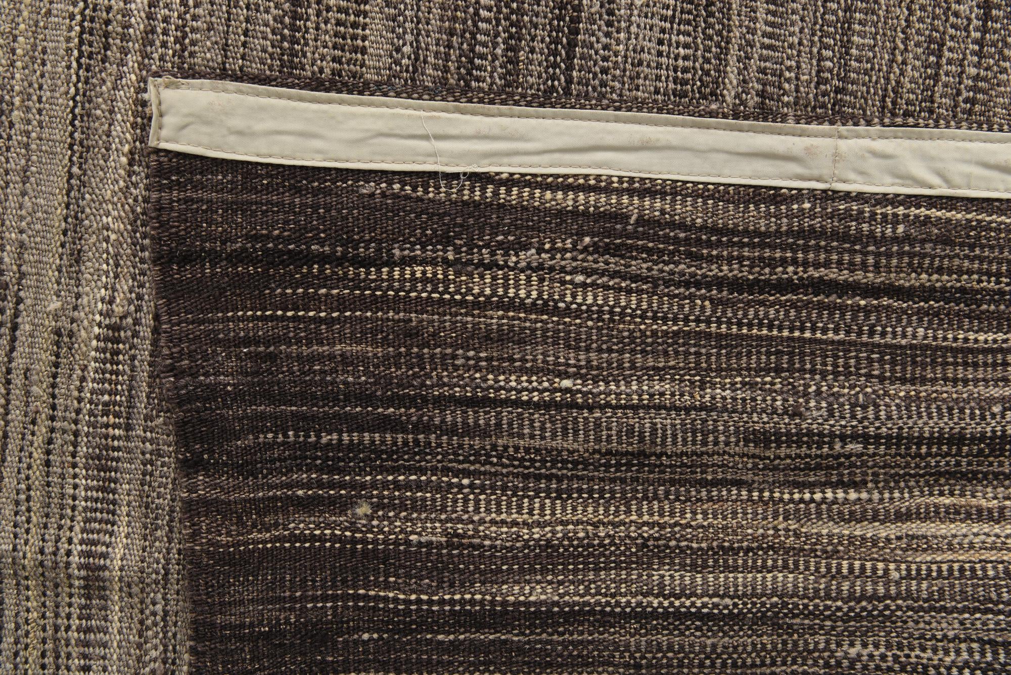 8' 9 x 11' 5 Hand Woven Kilim Modern Wool Rug