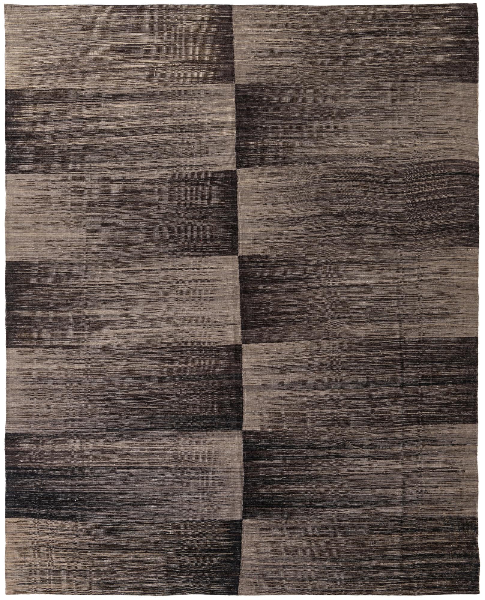 8' 9 x 11' 5 Hand Woven Kilim Modern Wool Rug