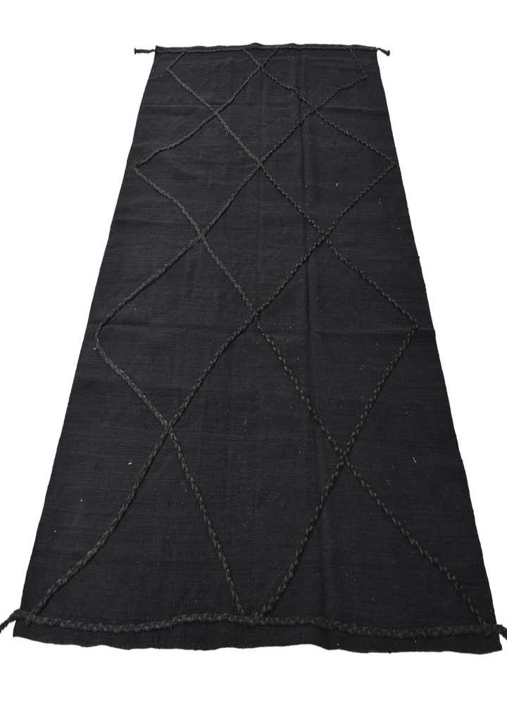 5' 7 x 7' 10 Hand Woven Kilim Modern Wool Rug