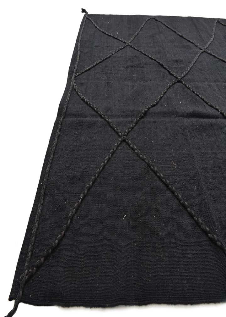 5' 7 x 7' 10 Hand Woven Kilim Modern Wool Rug