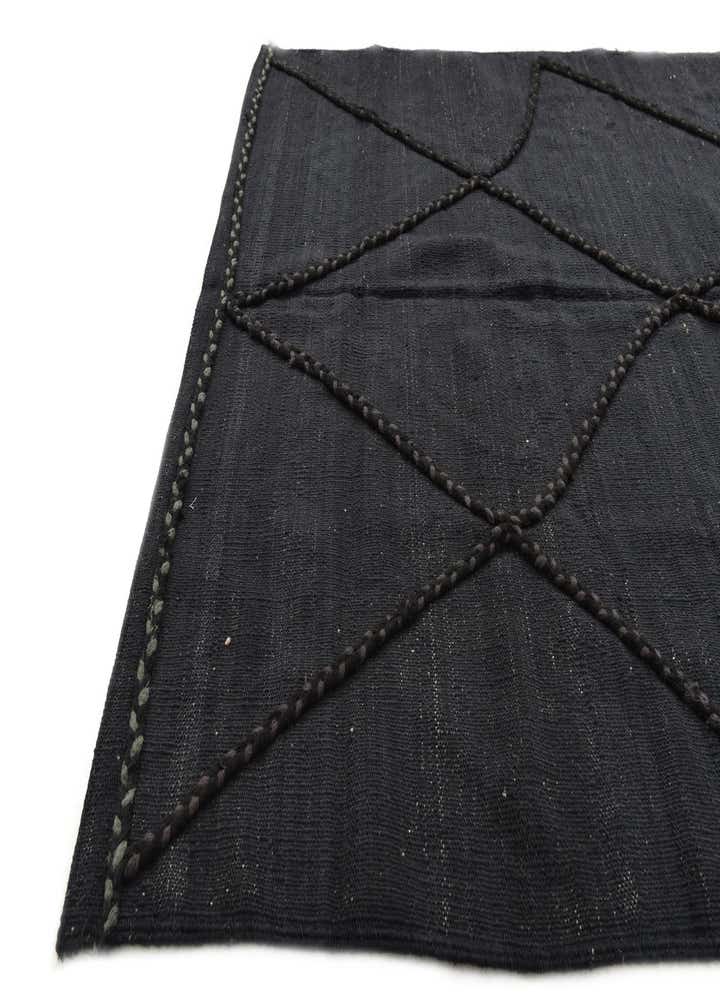 4' 3 x 5' 10 Hand Woven Kilim Modern Wool Rug