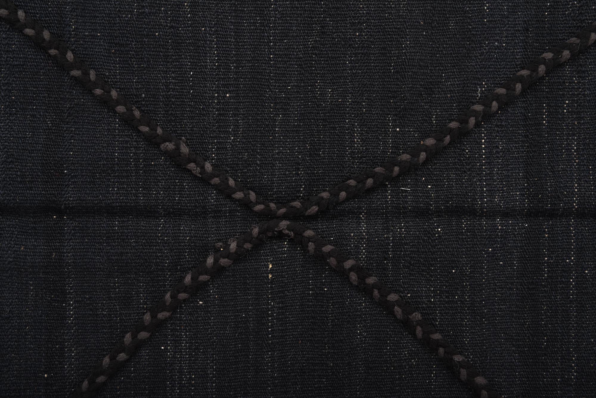 4' 3 x 5' 10 Hand Woven Kilim Modern Wool Rug