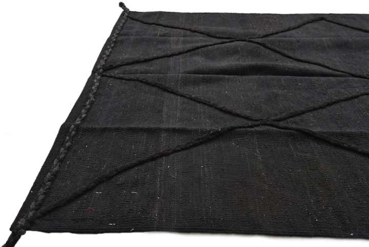 4' 3 x 5' 11 Hand Woven Kilim Modern Wool Rug