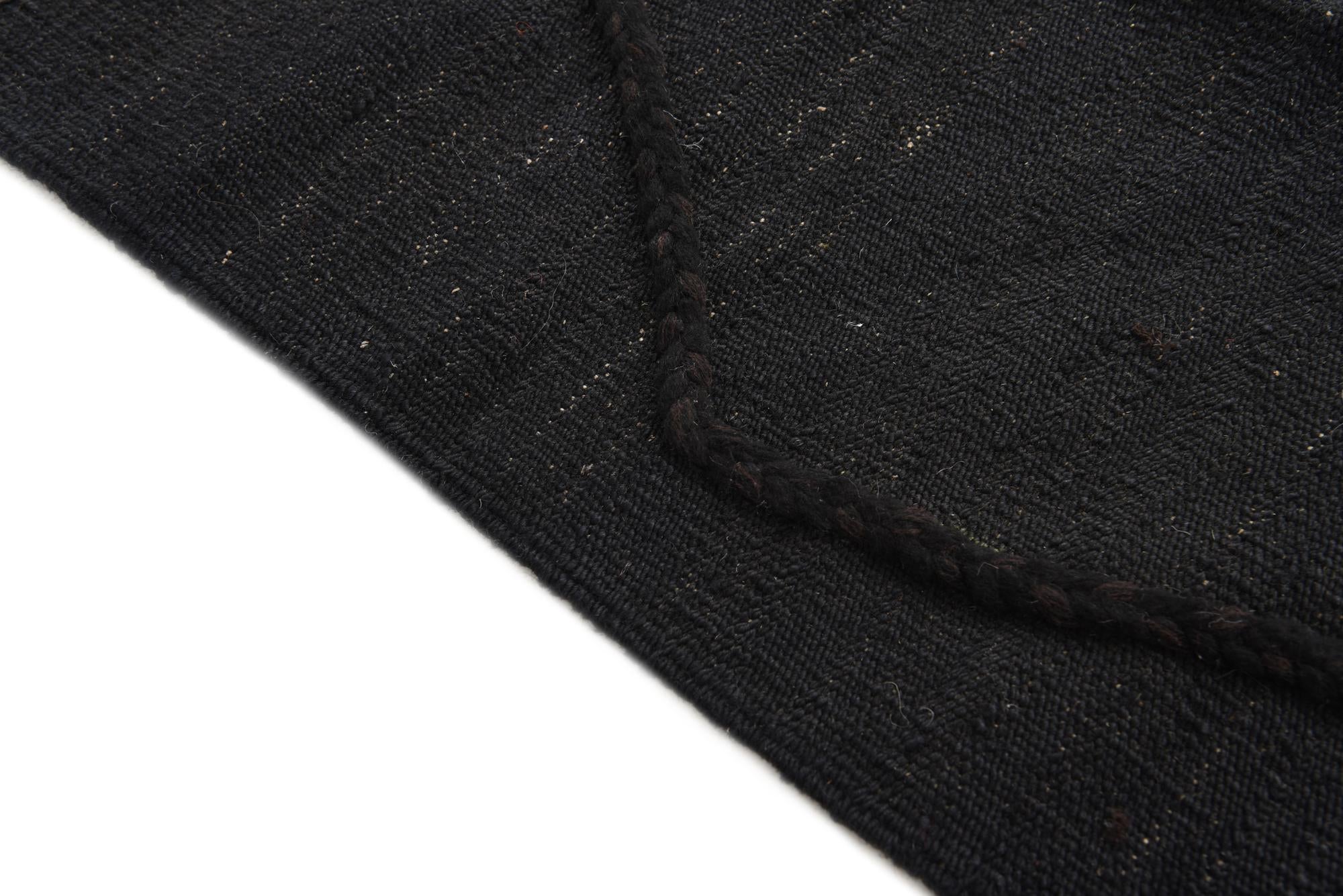 4' 3 x 5' 11 Hand Woven Kilim Modern Wool Rug