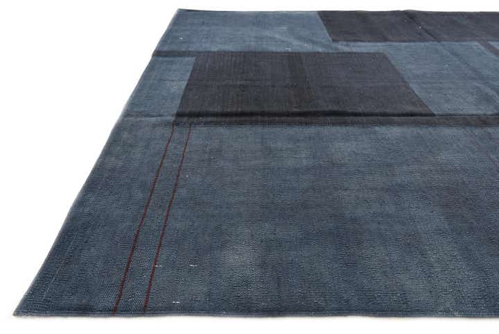 5' 10 x 7' 8 Hand Woven Kilim Modern Wool Rug