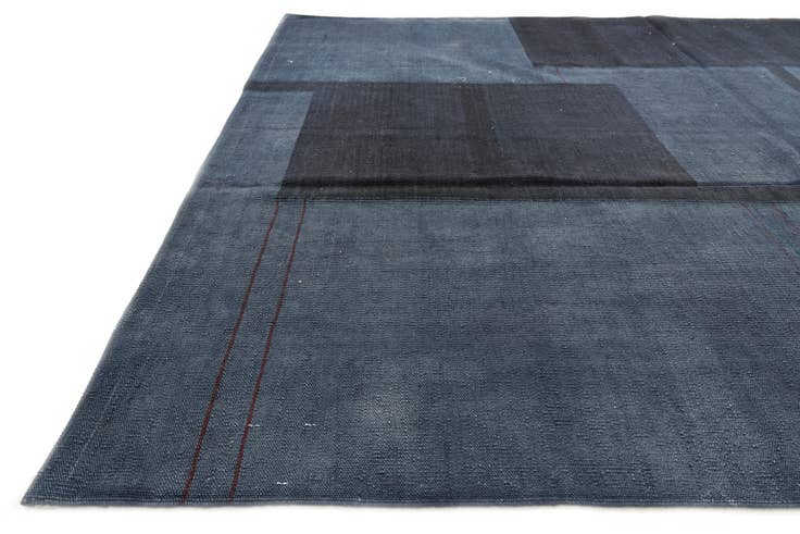 Detail image of 5' 10 x 7' 8 Hand Woven Kilim Modern Wool Rug