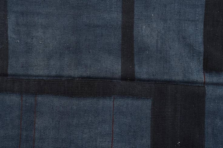 Detail image of 5' 10 x 7' 8 Hand Woven Kilim Modern Wool Rug