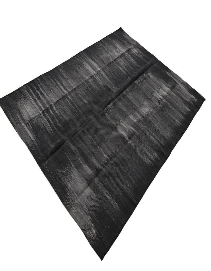 Detail image of 5' 4 x 7' 6 Hand Woven Kilim Modern Wool Rug