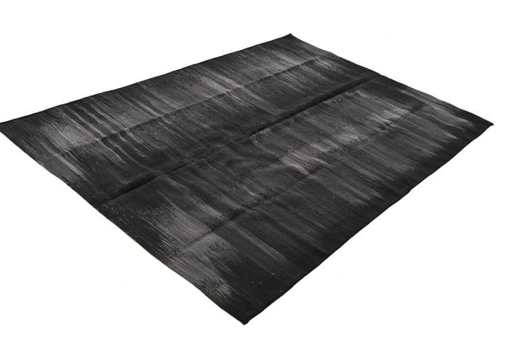 Detail image of 5' 4 x 7' 6 Hand Woven Kilim Modern Wool Rug