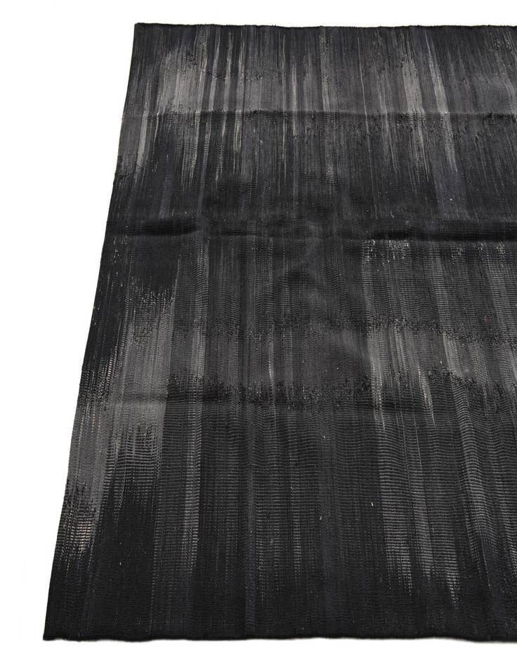 Detail image of 5' 4 x 7' 6  Hand Woven Kilim Modern Wool Rug