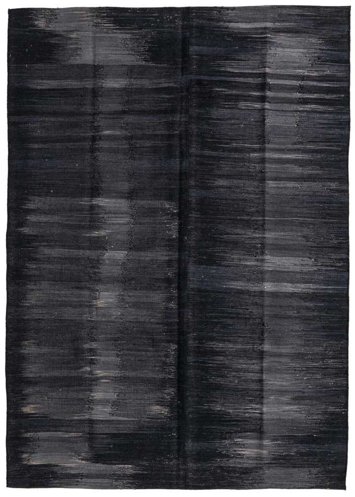 5' 4 x 7' 6 Hand Woven Kilim Modern Wool Rug