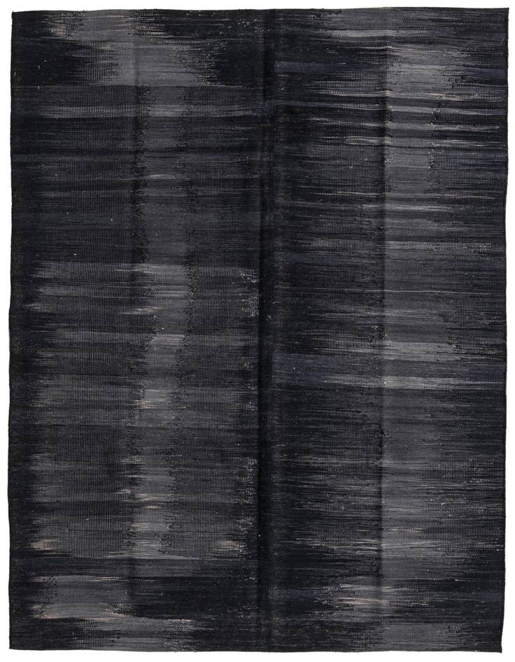 Detail image of 5' 4 x 7' 6 Hand Woven Kilim Modern Wool Rug