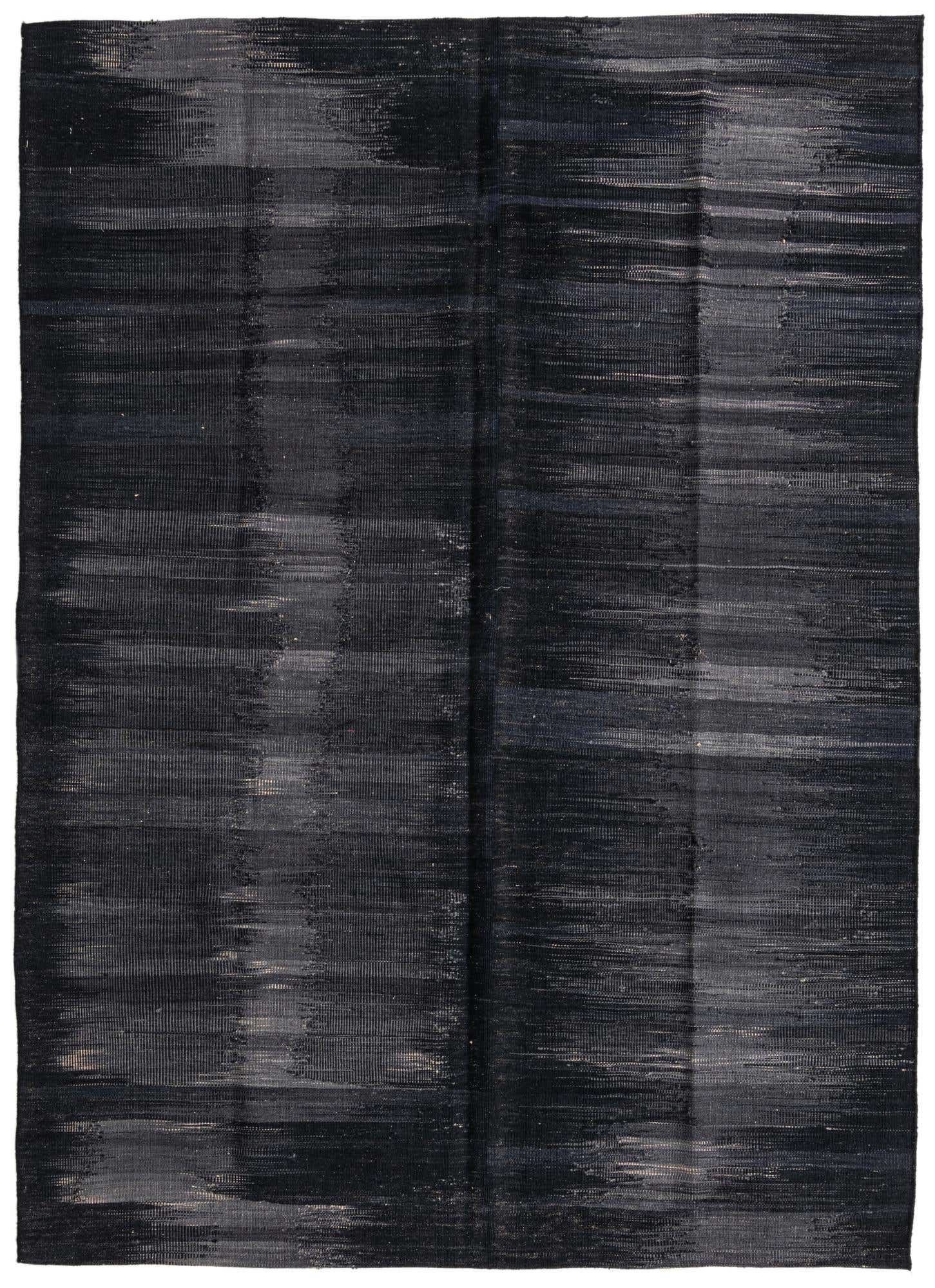 5' 4 x 7' 6 Hand Woven Kilim Modern Wool Rug