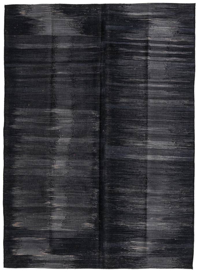 Detail image of 5' 4 x 7' 6 Hand Woven Kilim Modern Wool Rug