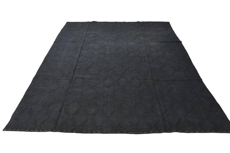 Vue détaillée : 240cm x 300cm Tissé à la main Kilim Modern Tapis Laine