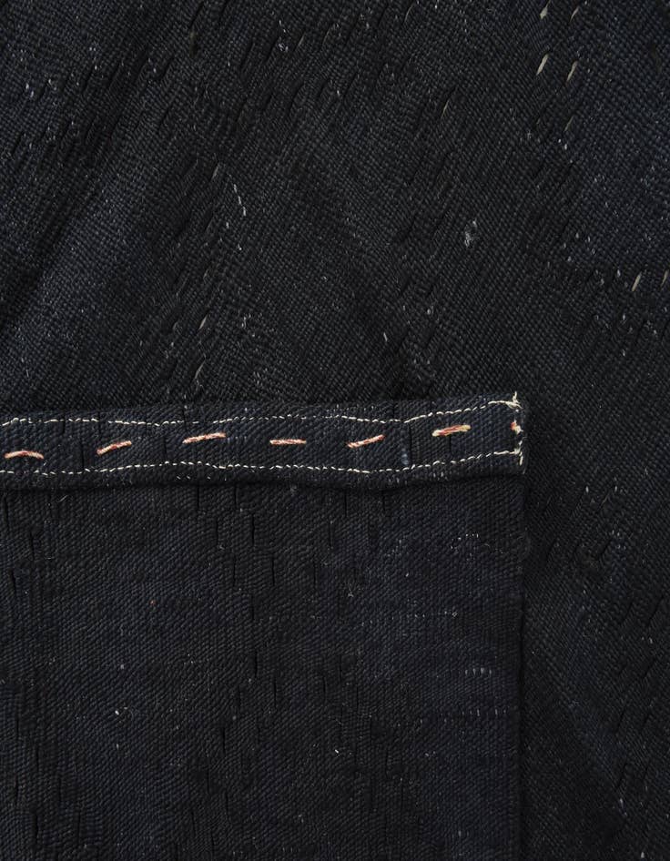 Detail image of 7' 10 x 9' 11  Hand Woven Kilim Modern Wool Rug