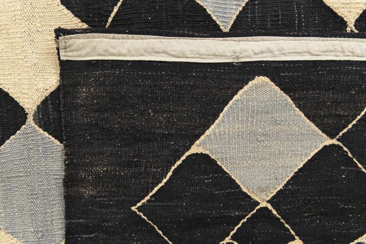 5' 7 x 7' 9 Hand Woven Kilim Modern Wool Rug