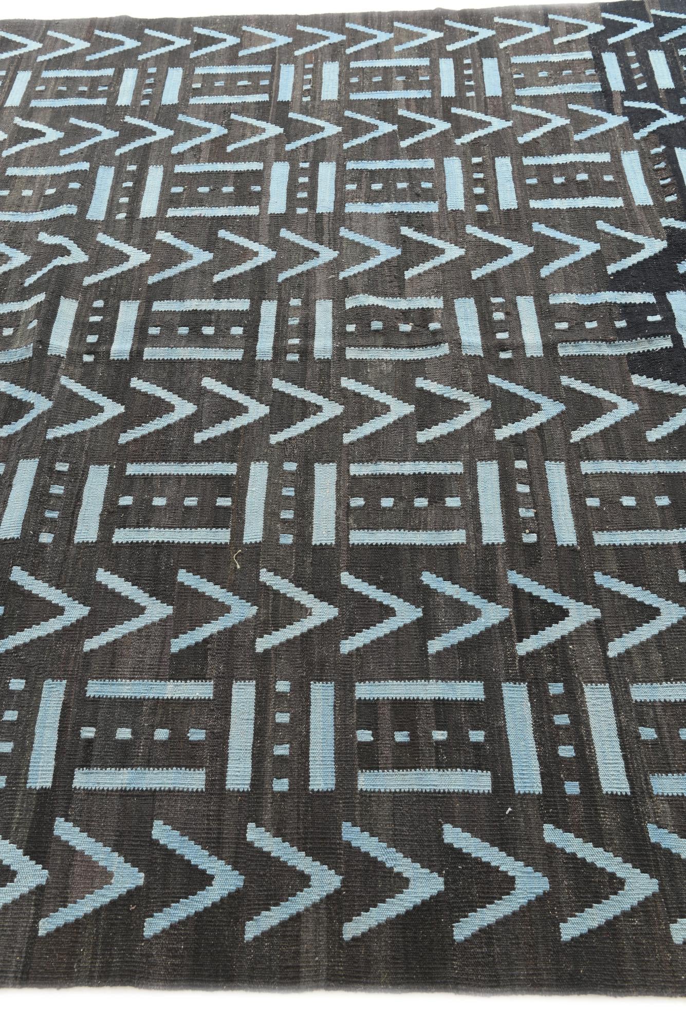 215cm x 275cm Tejido a mano Kilim Modern Alfombra Lana