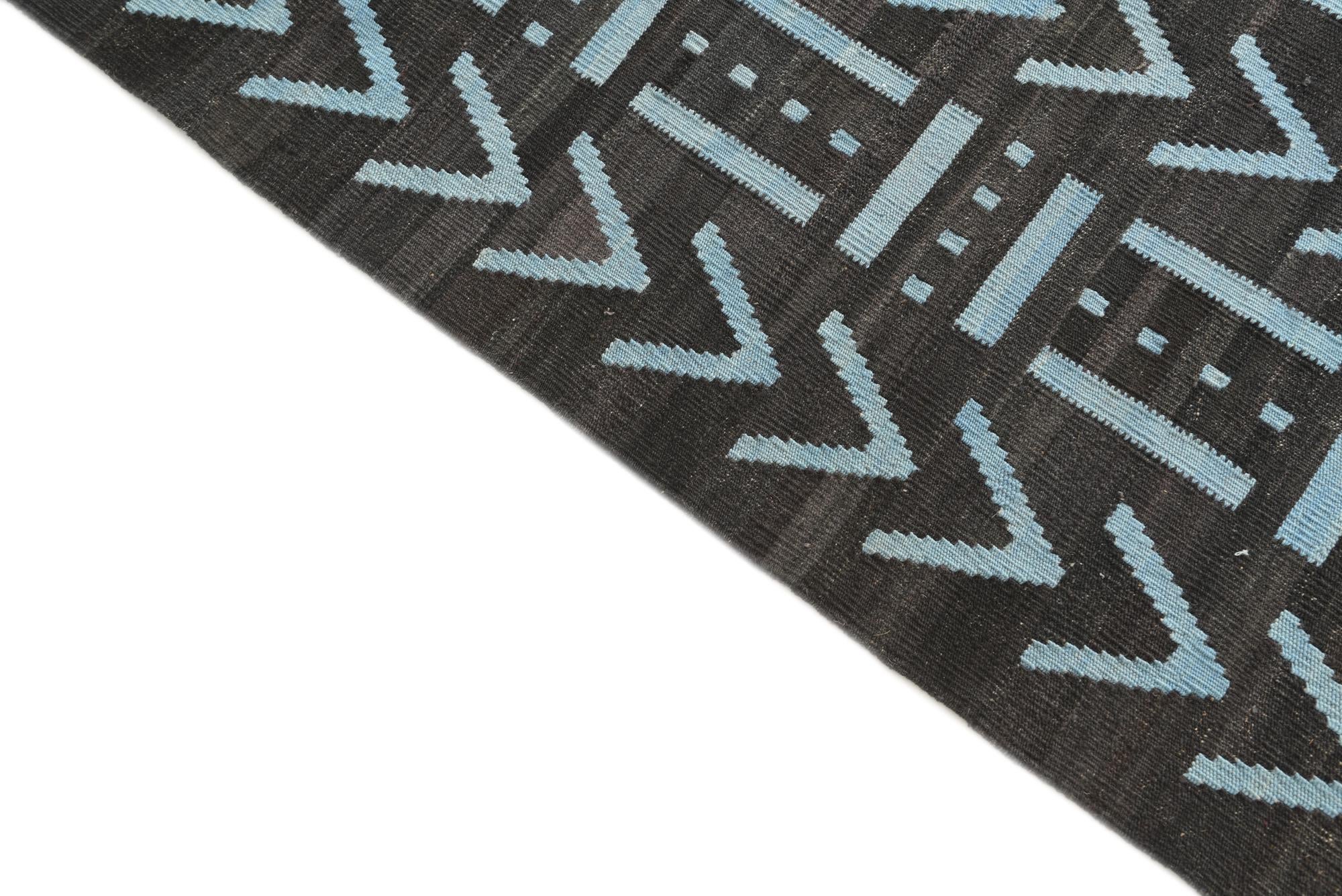 215cm x 275cm Tejido a mano Kilim Modern Alfombra Lana