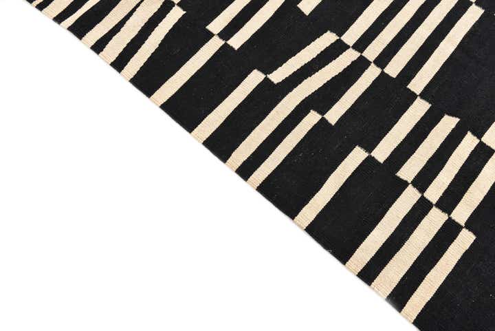 8' 5 x 9' 8 Hand Woven Kilim Modern Wool Rug