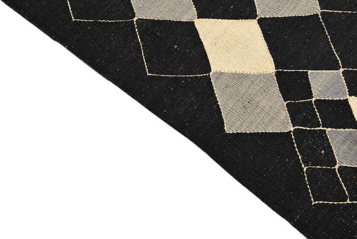 5' 11 x 7' 10 Hand Woven Kilim Modern Wool Rug