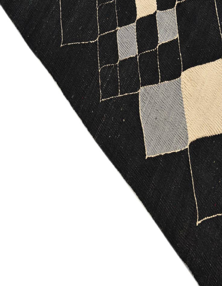 Detail image of 8' x 9' 7  Hand Woven Kilim Modern Wool Rug