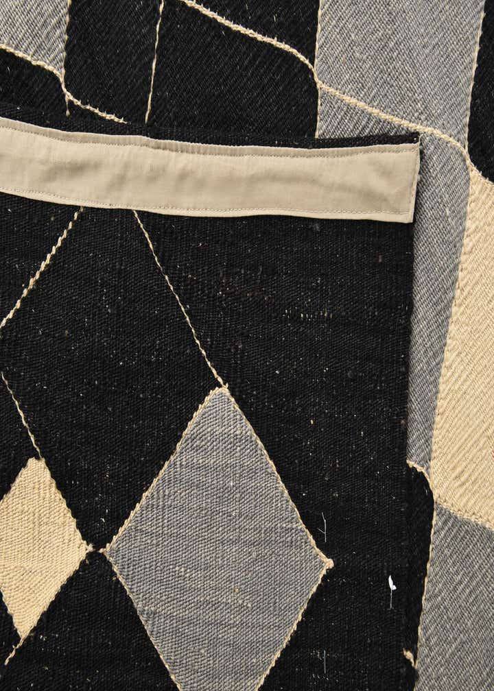 8' x 9' 7 Hand Woven Kilim Modern Wool Rug