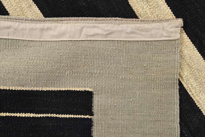 4' 10 x 6' 6 Hand Woven Kilim Modern Wool Rug