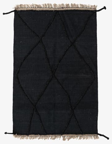 3' 6 x 5' 3 Hand Woven Kilim Modern Wool Rug