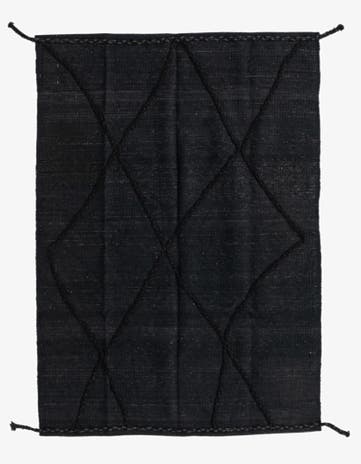 4' 3 x 5' 11 Hand Woven Kilim Modern Wool Rug