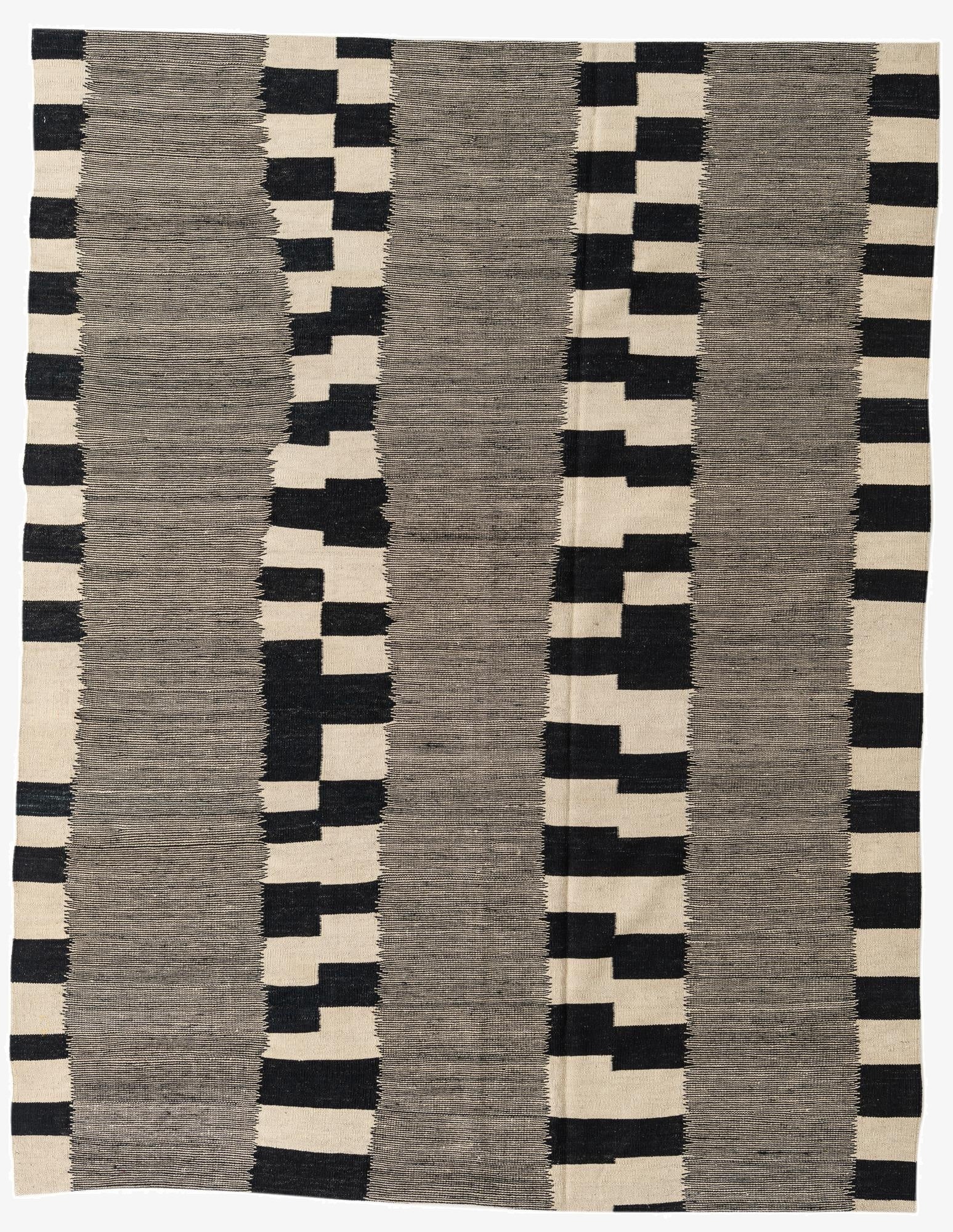6' x 7' 8  Hand Woven Kilim Modern Wool Rug