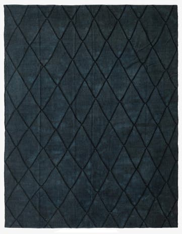 7' 9 x 9' 9 Hand Woven Kilim Modern Wool Rug