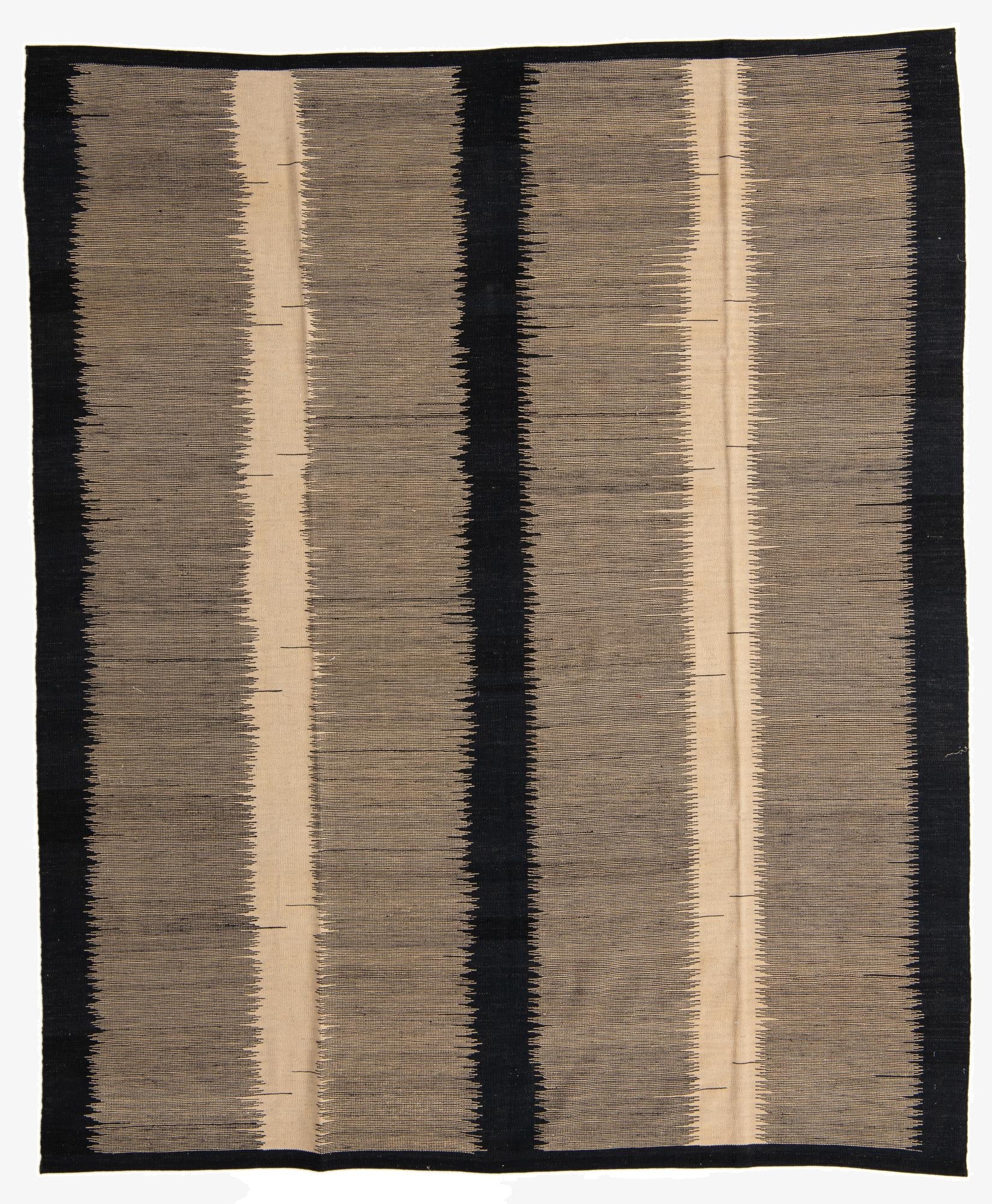 8' x 9' 7  Hand Woven Kilim Modern Wool Rug