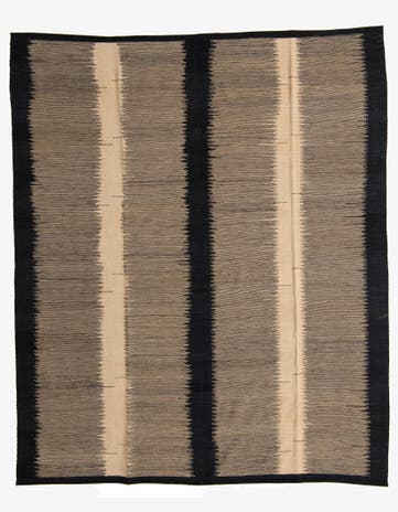 8' x 9' 7 Hand Woven Kilim Modern Wool Rug